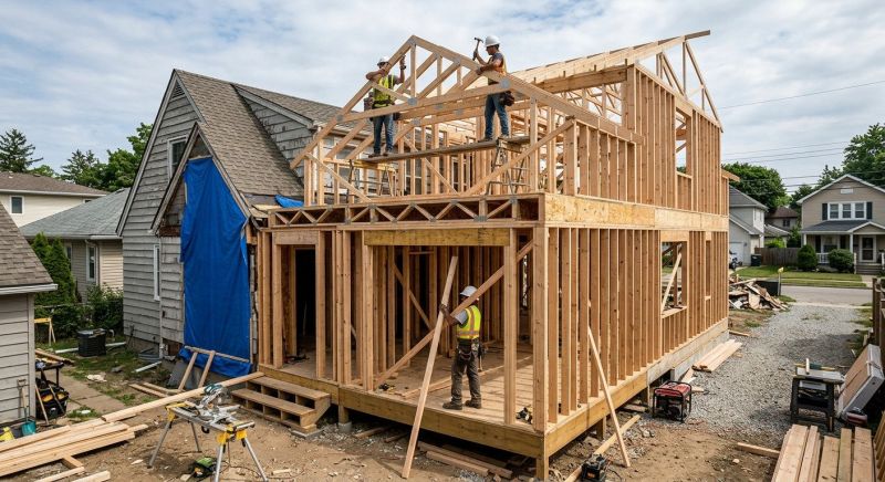 Shop Framing in Conroe, TX